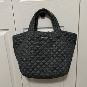 MZ Wallace Small Metro Tote in Magnet Gray‎ GUC